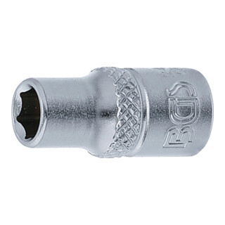 BGS dopsleutelset zeskant aandrijving vierkantaandrijving 6,3 mm (1/4")