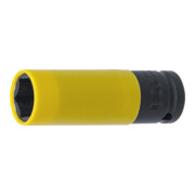 BGS Douille à choc avec protection ultra mince 12,5 mm (1/2") 19 mm