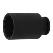 BGS Douille à choc, douze pans 12,5 mm (1/2") 46 mm