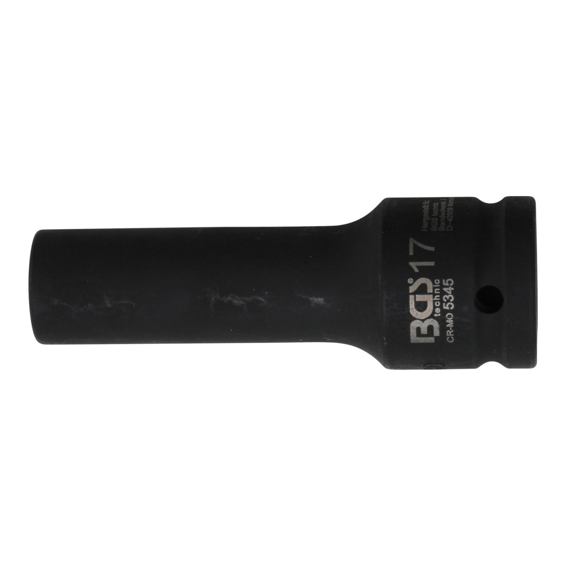 BGS Douille à choc, douze pans, longue 20 mm (3/4") 17 mm