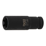BGS Douille à choc, profil E, longue 12,5 mm (1/2") E24 mm