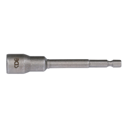 BGS Douille à choc, six pans extra longue pour perceuses 6,3 mm (1/4") 11 mm