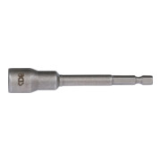 BGS Douille à choc, six pans extra longue pour perceuses 6,3 mm (1/4") 11 mm-2