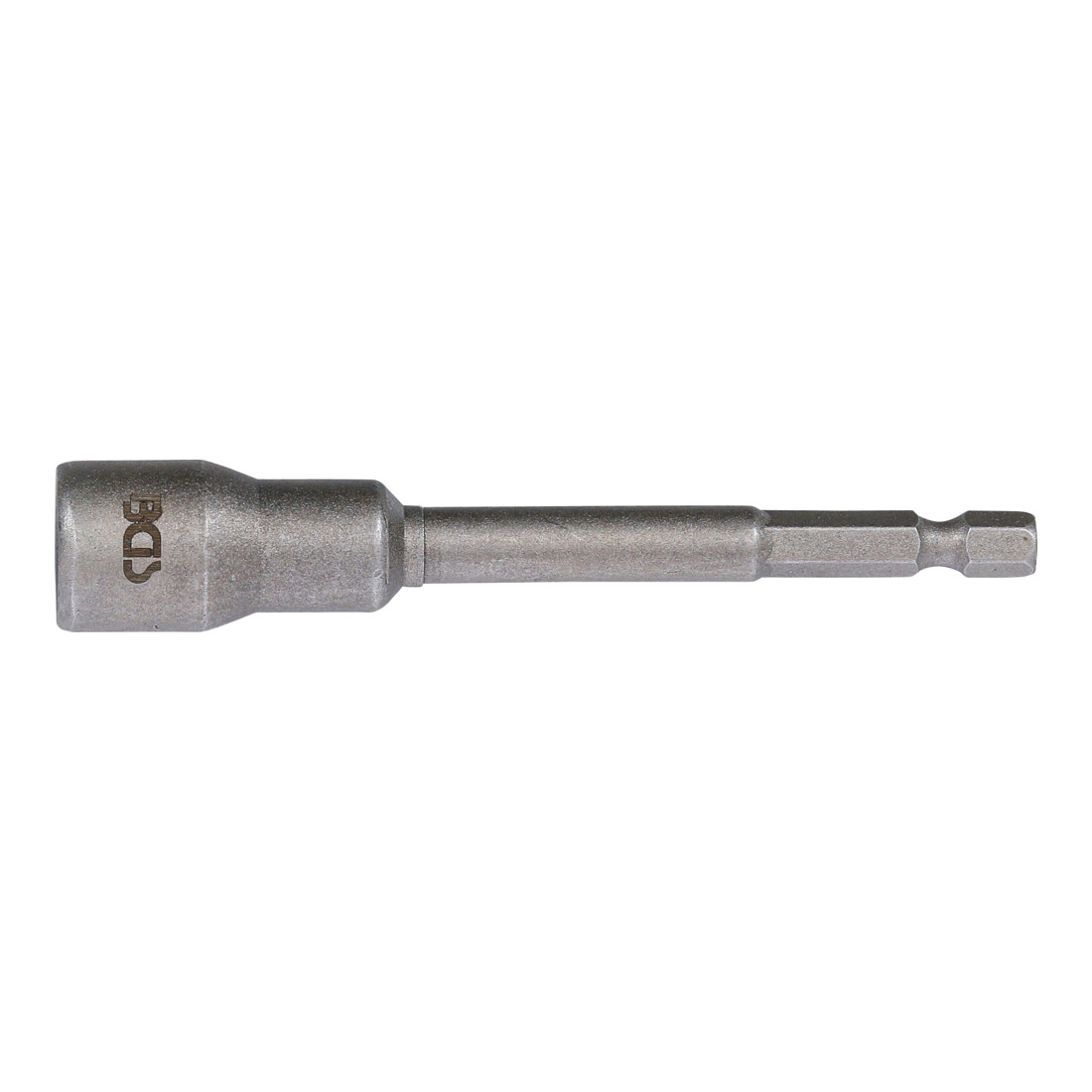 BGS Douille à choc, six pans extra longue pour perceuses 6,3 mm (1/4") 11 mm