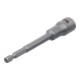 BGS Douille à choc, six pans extra longue pour perceuses 6,3 mm (1/4") 11 mm-4