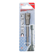 BGS Douille à choc, six pans extra longue pour perceuses 6,3 mm (1/4") 11 mm-5