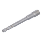 BGS Douille à choc, six pans extra longue pour perceuses 6,3 mm (1/4") 7 mm-4