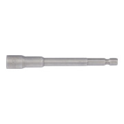 BGS Douille à choc, six pans extra longue pour perceuses 6,3 mm (1/4") 8 mm-2