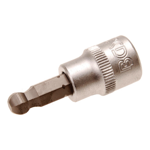 BGS Douille à embouts 10 mm (3/8") six pans intérieurs avec tête sphérique 8 mm