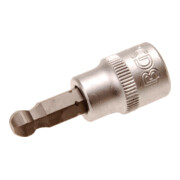 BGS Douille à embouts 10 mm (3/8") six pans intérieurs avec tête sphérique 8 mm