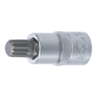 BGS Douille à embouts 12,5 mm (1/2") denture multiple intérieure (pour XZN) M12