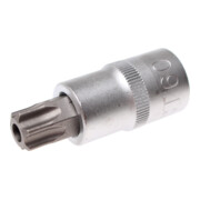 BGS Douille à embouts 12,5 mm (1/2") profil T (pour Torx) avec perçage T60
