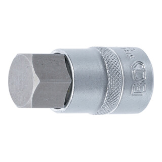 BGS Douille à embouts 12,5 mm (1/2") six pans intérieurs 22 mm