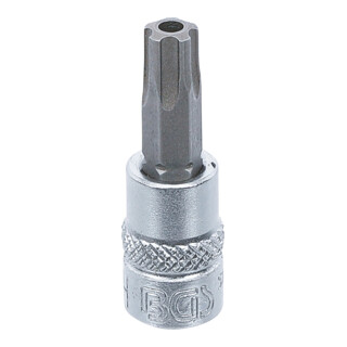 BGS Douille à embouts 6,3 mm (1/4") profil TS (pour TX Plus) avec perçage TS40