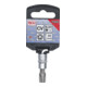 BGS Douille à embouts 6,3 mm (1/4") profil TS (pour TX Plus) avec perçage TS50-3