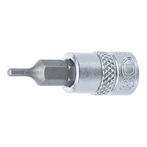 BGS Douille à embouts 6,3 mm (1/4") six pans intérieurs 2 mm