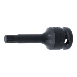 BGS Douille à embouts à choc 12,5 mm (1/2") denture multiple intérieure (pour XZN) M9