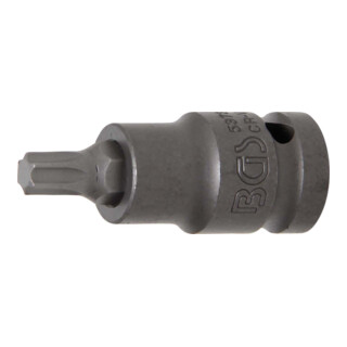 BGS Douille à embouts à choc 12,5 mm (1/2") profil T (pour TX) T45, 5373