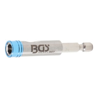 BGS Douille à embouts avec raccord rapide 6,3 mm (1/4")