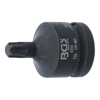 BGS Douille à embouts de puissance 20 mm (3/4") Profil T (pour TX) T55