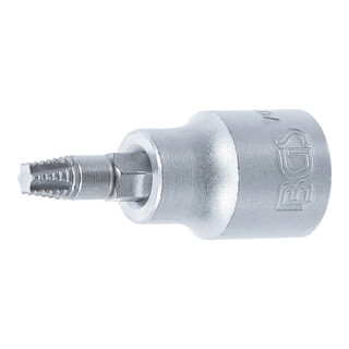 BGS Douille à embouts extracteurs de vis 10 mm (3/8") pour profil T (pour TX) défectueux T27