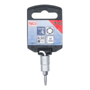 BGS Douille à embouts extracteurs de vis 6,3 mm (1/4") pour profil T (pour TX) défectueux T10-3