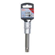 BGS Douille à embouts longueur 100 mm 12,5 mm (1/2") denture multiple intérieure (pour XZN) M14-3