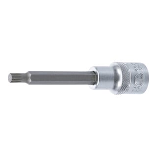 BGS Douille à embouts longueur 100 mm 12,5 mm (1/2") denture multiple intérieure (pour XZN) M7