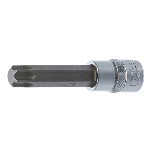 BGS Douille à embouts longueur 100 mm 12,5 mm (1/2") profil T (pour Torx) T70