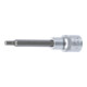 BGS Douille à embouts, longueur 100 mm, 12,5 mm (1/2") six pans intérieurs 5 mm-1