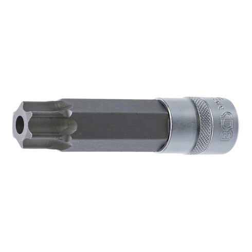 BGS Douille à embouts longueur 110 mm 12,5 mm (1/2") profil T (pour Torx) avec perçage T100