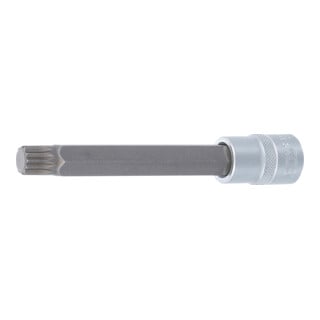 BGS Douille à embouts longueur 140 mm 12,5 mm (1/2") denture multiple intérieure (pour XZN) M14