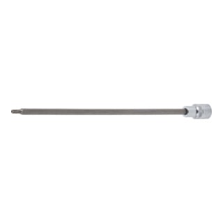 BGS Douille à embouts longueur 300 mm 12,5 mm (1/2") profil T (pour TX) avec perçage T30
