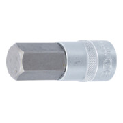 BGS Douille à embouts, longueur 70 mm, 12,5 mm (1/2") six pans intérieurs 22 mm