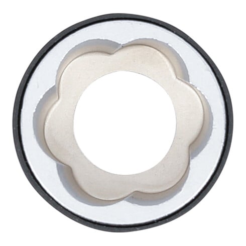 BGS Douille à empreinte spirale / extracteur de vis, entraînement hexagonal extérieur 21 mm, I 21 mm