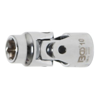 BGS Douille d'articulation à cardans six pans 10 mm (3/8") 10 mm