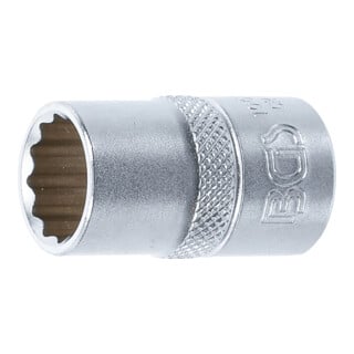 BGS Douille pour clé, douze pans 12,5 mm (1/2") 15 mm