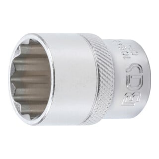 BGS Douille pour clé, douze pans 12,5 mm (1/2") 22 mm