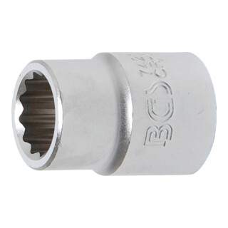BGS Douille pour clé, douze pans 20 mm (3/4") 21 mm