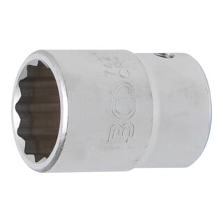 BGS Douille pour clé, douze pans 20 mm (3/4") 27 mm