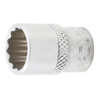BGS Douille pour clé, douze pans 6,3 mm (1/4") 15/32"