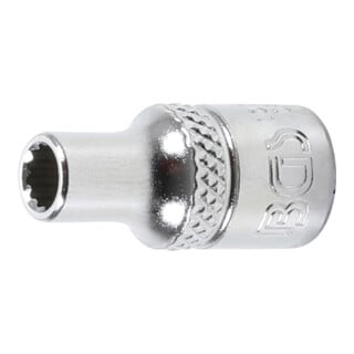 BGS Douille pour clé, douze pans 6,3 mm (1/4") 4,5 mm
