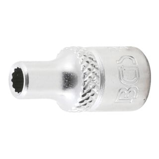 BGS Douille pour clé, douze pans 6,3 mm (1/4") 5/32"