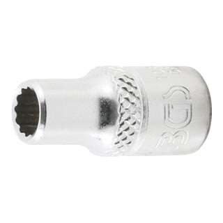 BGS Douille pour clé, douze pans 6,3 mm (1/4") 7/32"