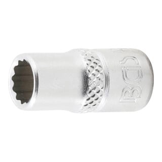 BGS Douille pour clé, douze pans 6,3 mm (1/4") 9/32"