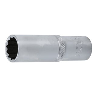 BGS Douille pour clé, douze pans, longue 12,5 mm (1/2") 17 mm