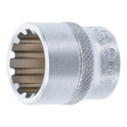 BGS Douille pour clé, Gear Lock 10 mm (3/8") 19 mm