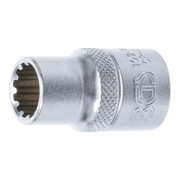 BGS Douille pour clé, Gear Lock 12,5 mm (1/2") 12 mm