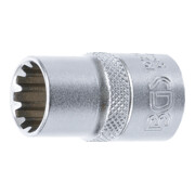 BGS Douille pour clé, Gear Lock 12,5 mm (1/2") 14 mm