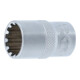 BGS Douille pour clé, Gear Lock 12,5 mm (1/2") 17 mm-1